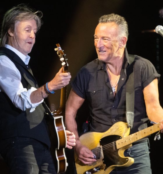 Paul McCartney and Bruce Springsteen - Photo: Samir Hussein/WireImage