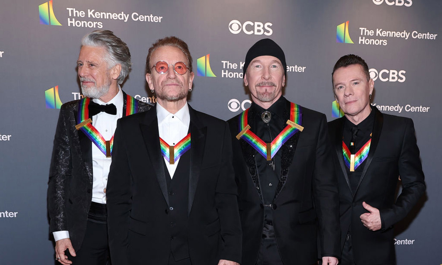 U2, Gladys Knight And More Feted at Kennedy Center Honors