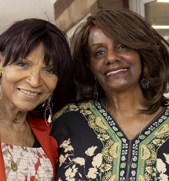Bertha Barbee-McNeal and Caldin Gill-Arbor (Cal Street) of the Velvelettes. Photo: Monica Morgan/Getty Images