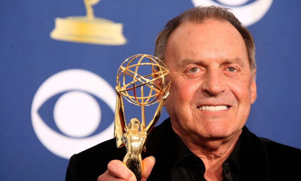 Bruce Gowers with his Emmy Award in 2009. Photo: Jason Merritt/Getty Images