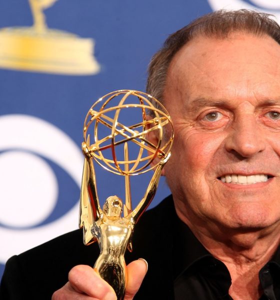 Bruce Gowers with his Emmy Award in 2009. Photo: Jason Merritt/Getty Images