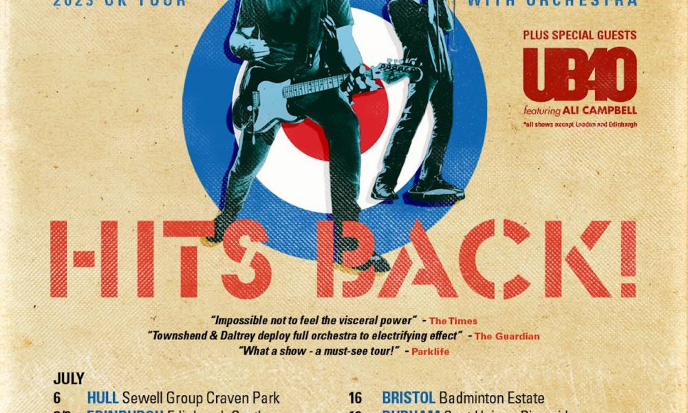 'The Who Hits Back!' tour poster: Courtesy of the artist