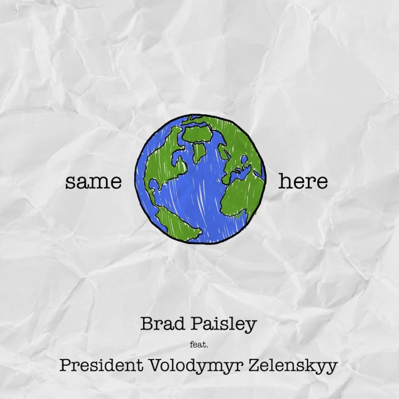 Brad Paisley 'Same Here' artwork - Courtesy: EMI Nashville