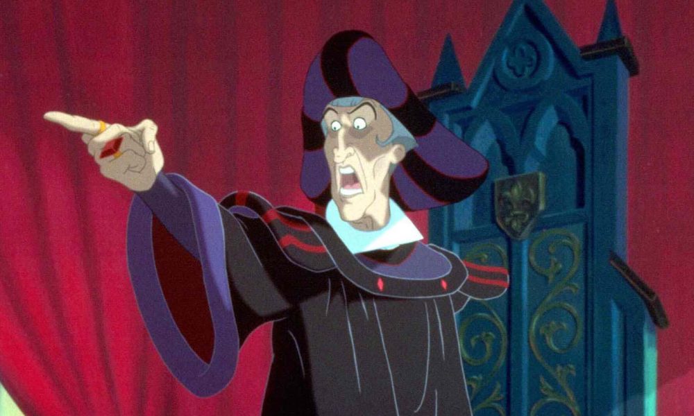 Frollo, one of the great Disney villains