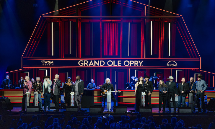 The new Grand Ole Opry stage. Photo: Grand Ole Opry