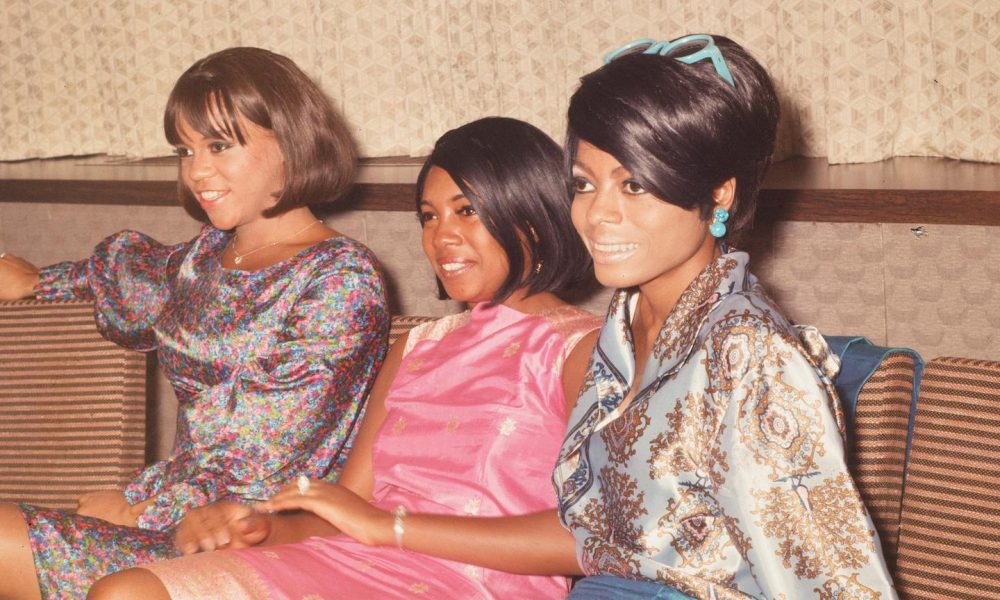 The Supremes at a Tokyo press conference in August 1966. Photo: Koh Hasebe/Shinko Music/Getty Images