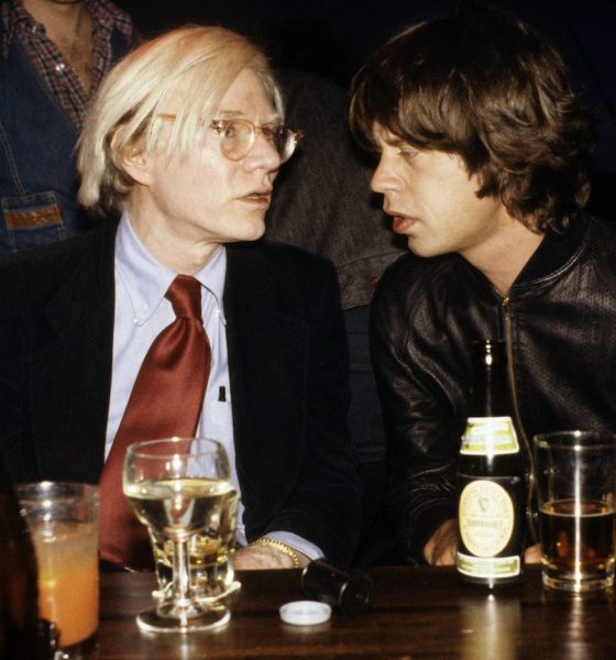 Andy Warhol and Mick Jagger - Photo: Richard E. Aaron/Redferns