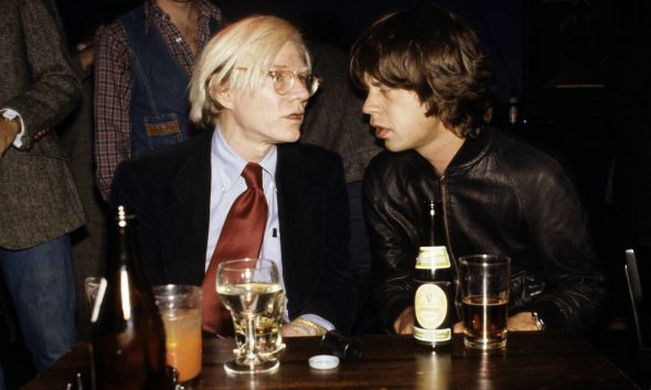 Andy Warhol and Mick Jagger - Photo: Richard E. Aaron/Redferns