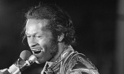 Chuck Berry at the London Rock and Roll Show, Wembley Stadium, August 5, 1972. Photo: Michael Putland/Getty Images