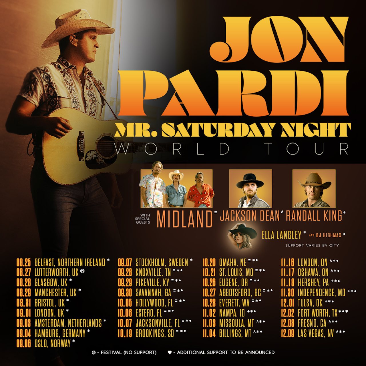 Jon Pardi Reveals Track List for 'Merry Christmas From Jon Pardi