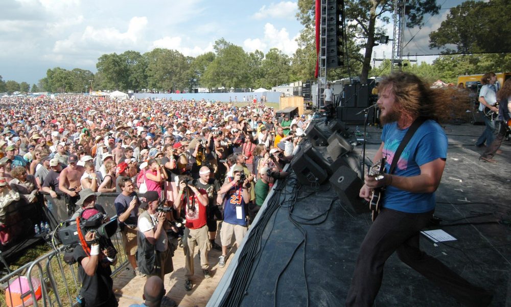 My Morning Jacket, Bonnaroo 2004 - Photo: Jeff Kravitz/FilmMagic