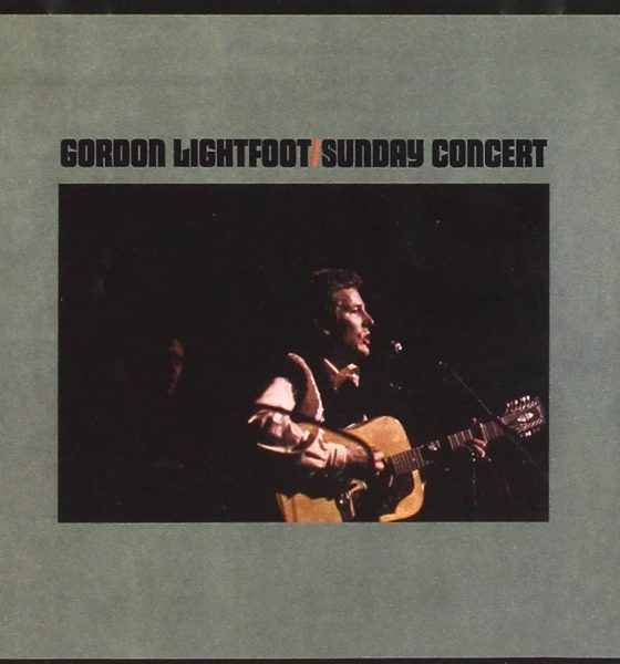 Gordon Lightfoot 'Sunday Concert' artwork - Courtesy: UMG