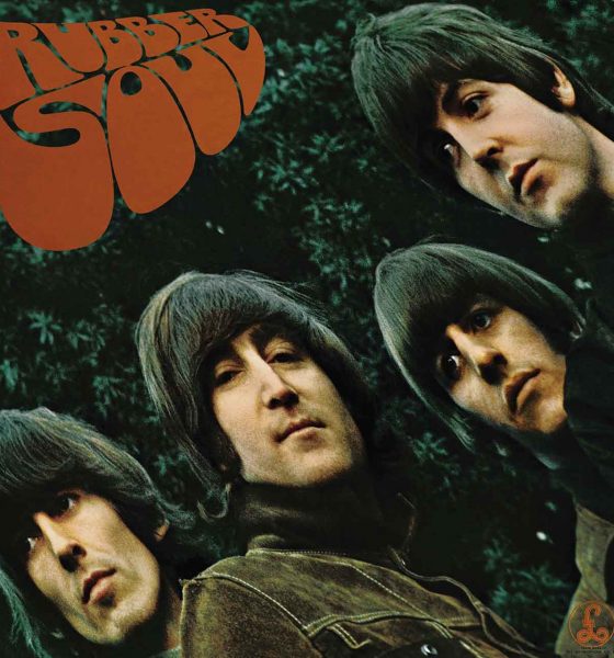 The Beatles Rubber Soul album cover