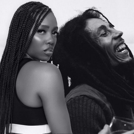 Tiwa Savage and Bob Marley