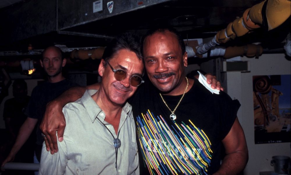 Claude Nobs and Quincy Jones - Courtesy: Montreux Jazz Festival