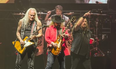 Lynyrd Skynyrd, with Gary Rossington at center - Photo: Steve Thorne/Redferns