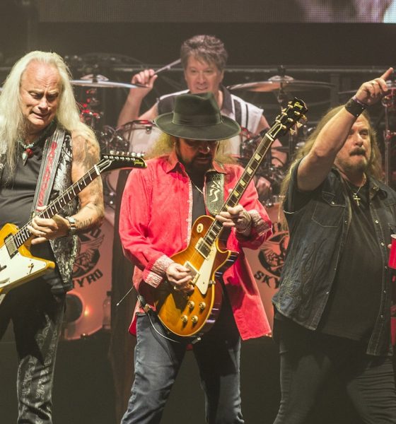 Lynyrd Skynyrd, with Gary Rossington at center - Photo: Steve Thorne/Redferns