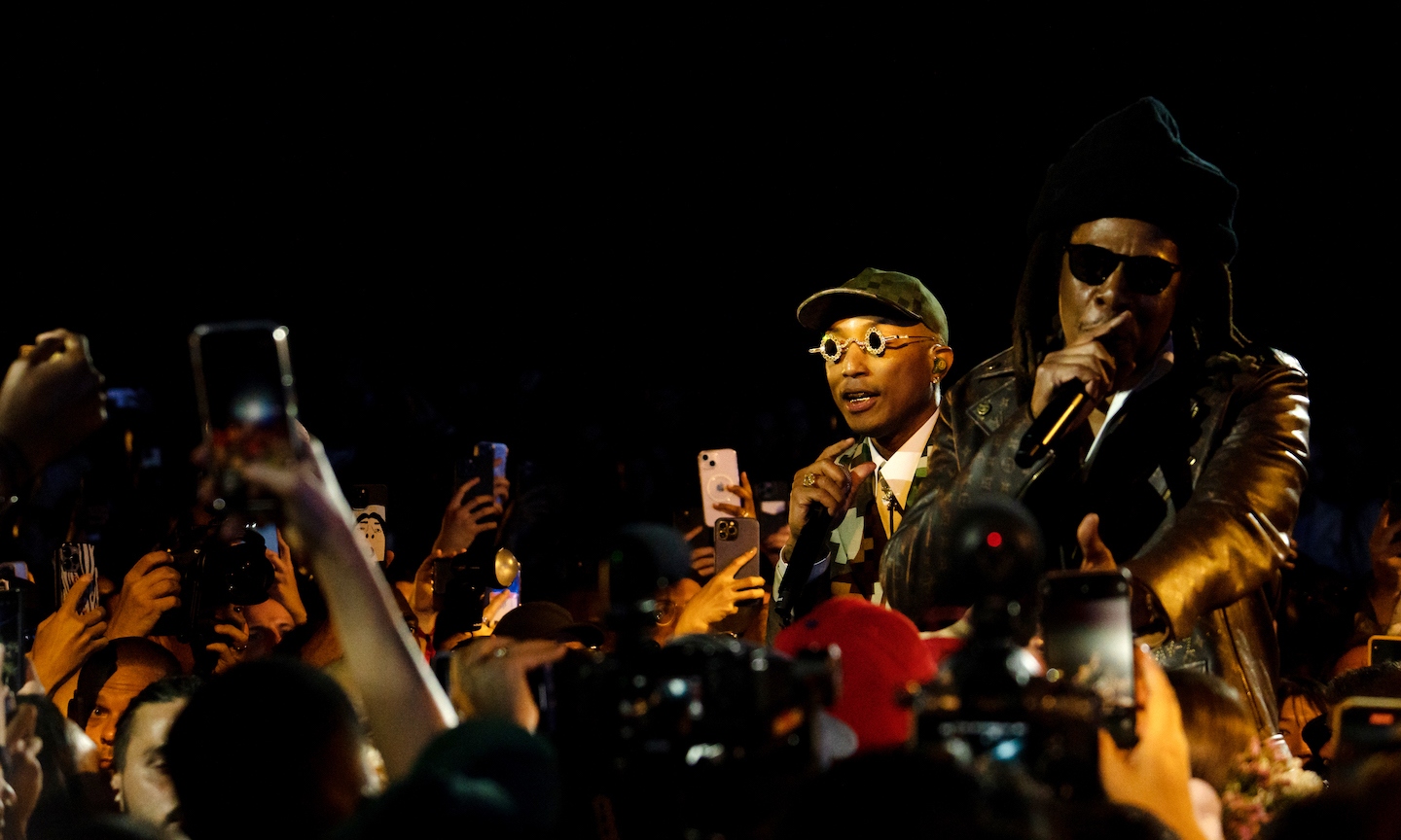 Pharrell Williams' highly anticipated debut show for Louis Vuitton