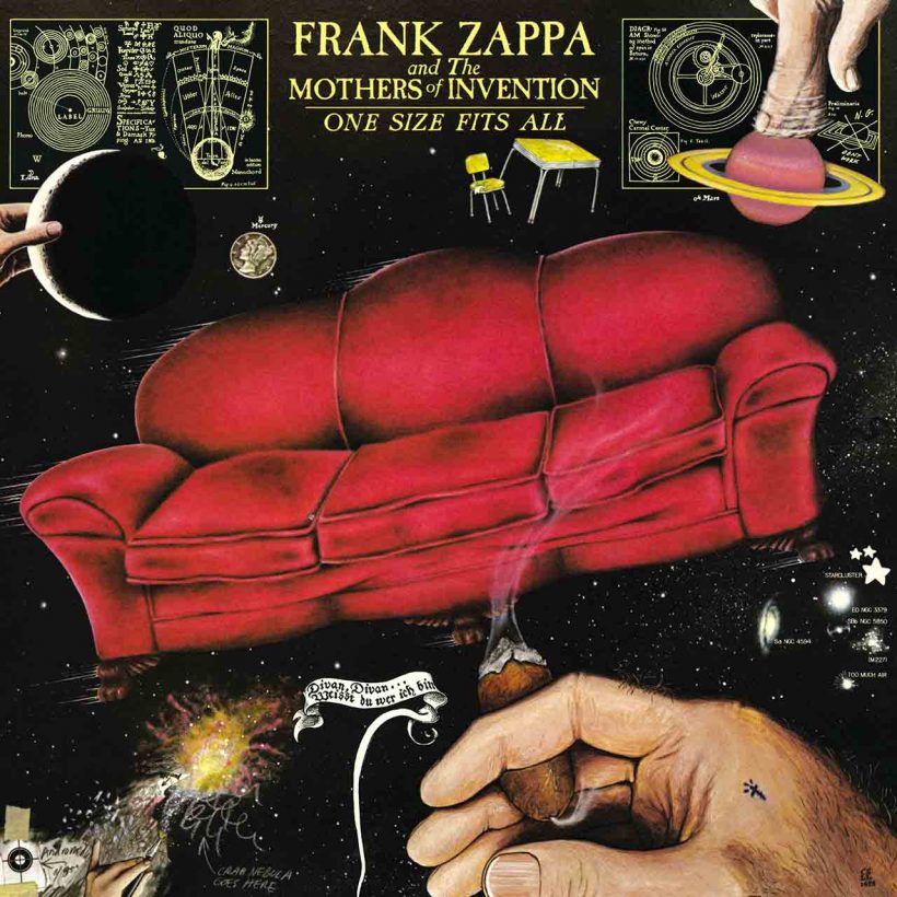 Frank Zappa One Size Fits All album cover