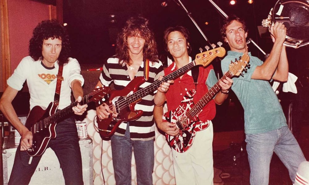 Brian May and Eddie Van Halen - Photo: Courtesy of Phil Chen