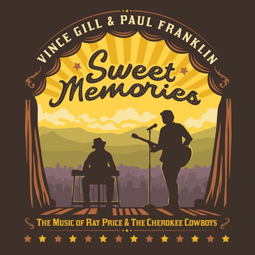 Vince Gill and Paul Franklin 'Sweet Memories' artwork - Courtesy: MCA Nashville
