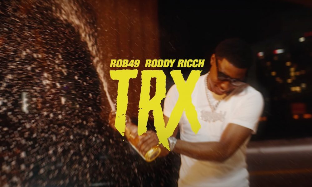 Rob49 and Roddy Ricch, ‘TRX’ - Photo: YouTube/Rebel Music/Geffen Records
