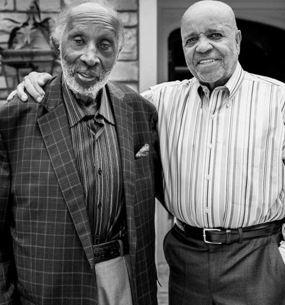 Clarence Avant and Berry Gordy - Photo: Jon Platt