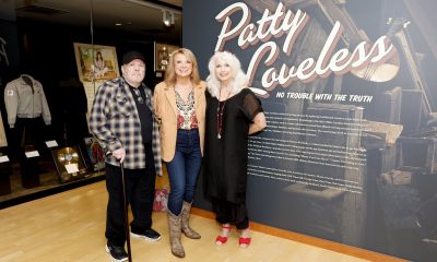 Emory Gordy Jr., Patty Loveless and Emmylou Harris attend the opening of 'Patty Loveless: No Trouble with the Truth on August 22, 2023. Photo: Jason Kempin/Getty Images for the Country Music Hall of Fame and Museum