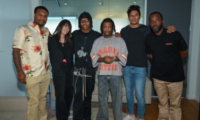 Kenoe Jordan, Michelle Jubelirer, Dominique Jones (Lil Baby), Rylo Rodriguez, Arjun Pulijal, and Tramiel ‘Twin’ Clark - Photo: Lester Cohen