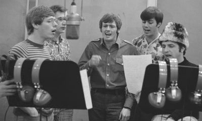 The Association at a recording session in New York, circa 1965. Photo: Don Paulsen/Michael Ochs Archives/Getty Images