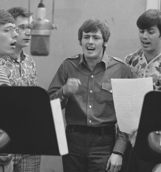 The Association at a recording session in New York, circa 1965. Photo: Don Paulsen/Michael Ochs Archives/Getty Images