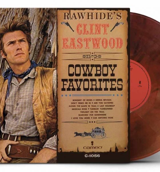 'Rawhide’s Clint Eastwood Sings Cowboy Favorites' artwork - Courtesy: UMG