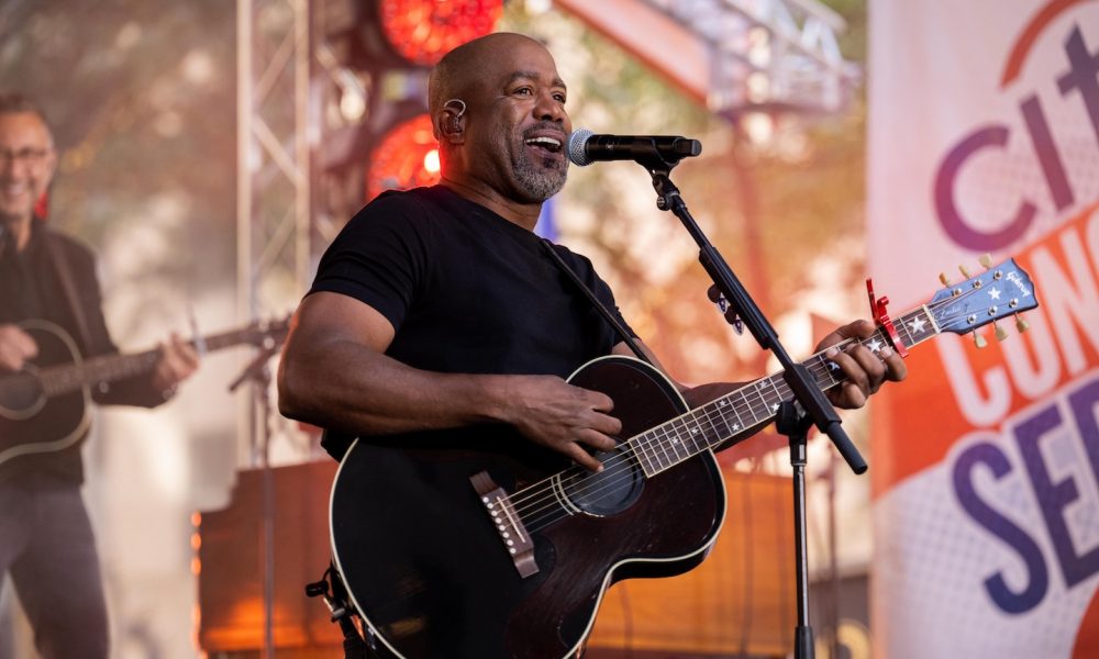 Darius Rucker performs on NBC's TODAY Citi Concert Series on September 1. Photo: Nathan Congleton ©NBCUniversal