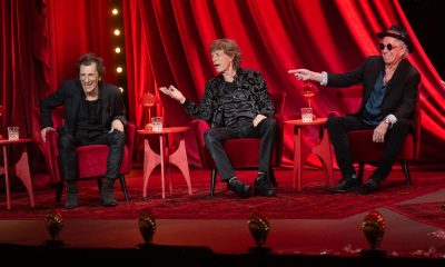 The Rolling Stones at their Hackney Empire livestream. Photo: Jeremy O'Donnell