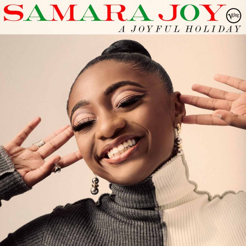 Samara Joy 'A Joyful Holiday' artwork - Courtesy: Verve Records