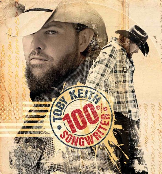 Toby Keith '100% Songwriter' artwork - Courtesy: Mercury Nashville/UMe