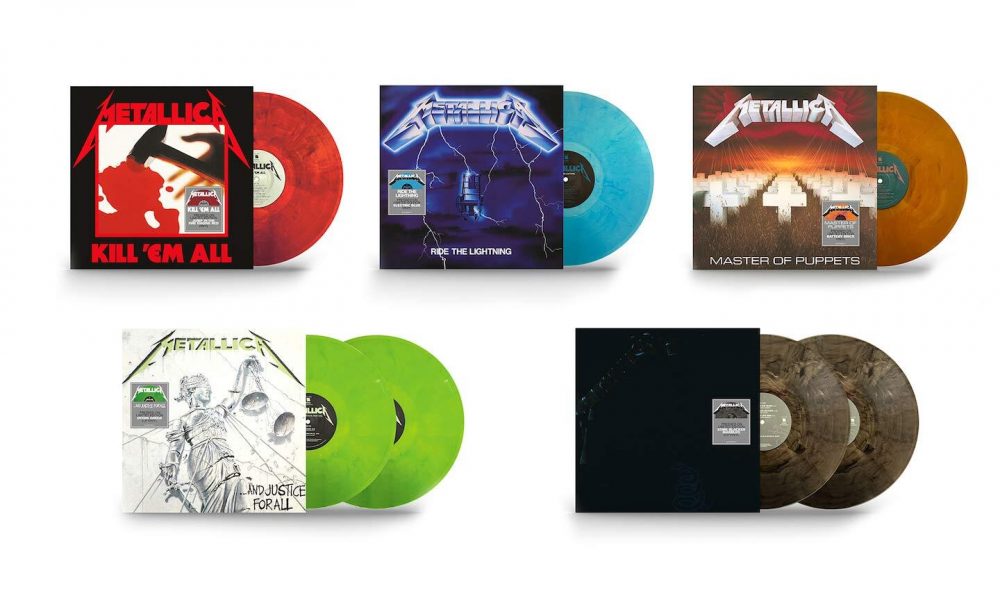 Metallica Vinyl Set All 6 Walmart Exclusives