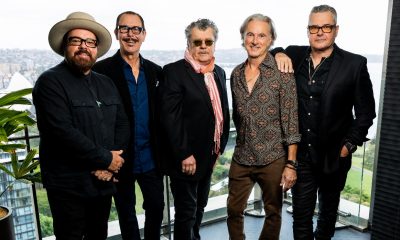 Andrew Farriss, Kirk Pengilly, Tim Farriss, Garry Beers, and Jon Farriss of INXS - Photo: Ben Symons