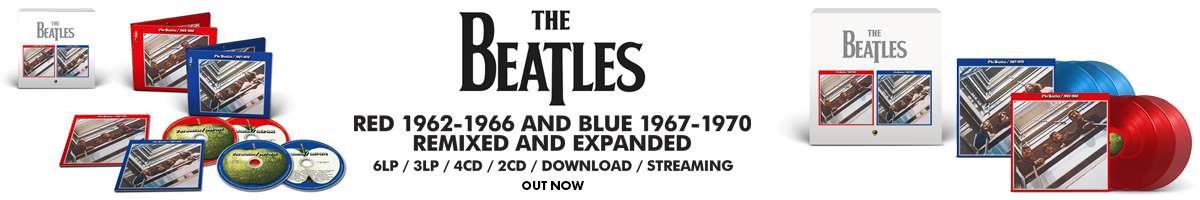 The Beatles Red and Blue Boxsets