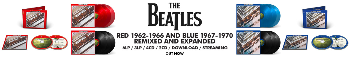 The Beatles Red and Blue Boxsets