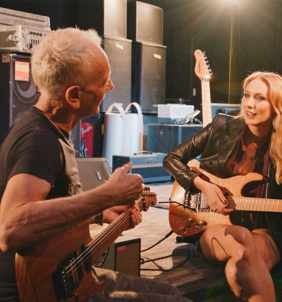 Kylie Olsson and Phil Collen - Photo: Courtesy of AXS TV