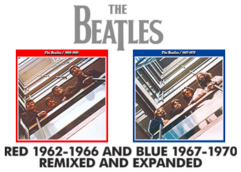 The Beatles Red and Blue Boxsets