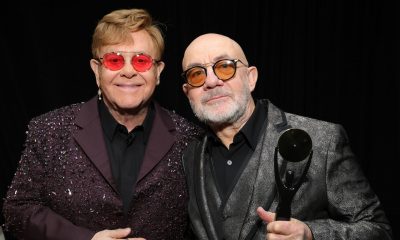 Elton John and Bernie Taupin - Photo: Kevin Mazur/Getty Images for The Rock and Roll Hall of Fame