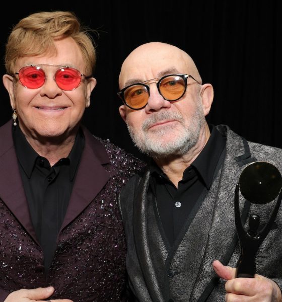 Elton John and Bernie Taupin - Photo: Kevin Mazur/Getty Images for The Rock and Roll Hall of Fame