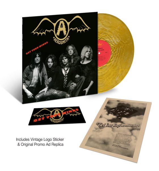 Aerosmith, ‘Get Your Wings (50th Anniversary Edition)’ Packshot - Photo: Courtesy of UMe/Capitol