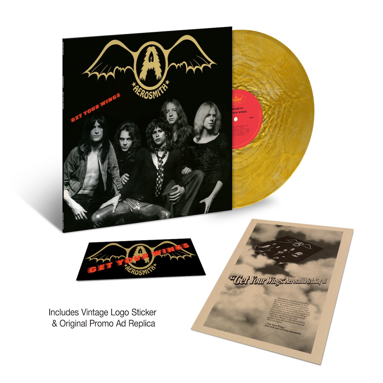 LP AEROSMITH エアロスミス / GET YOUR WINGS Aerosmith Share 'Get Your Wings' Limited Edition Vinyl
