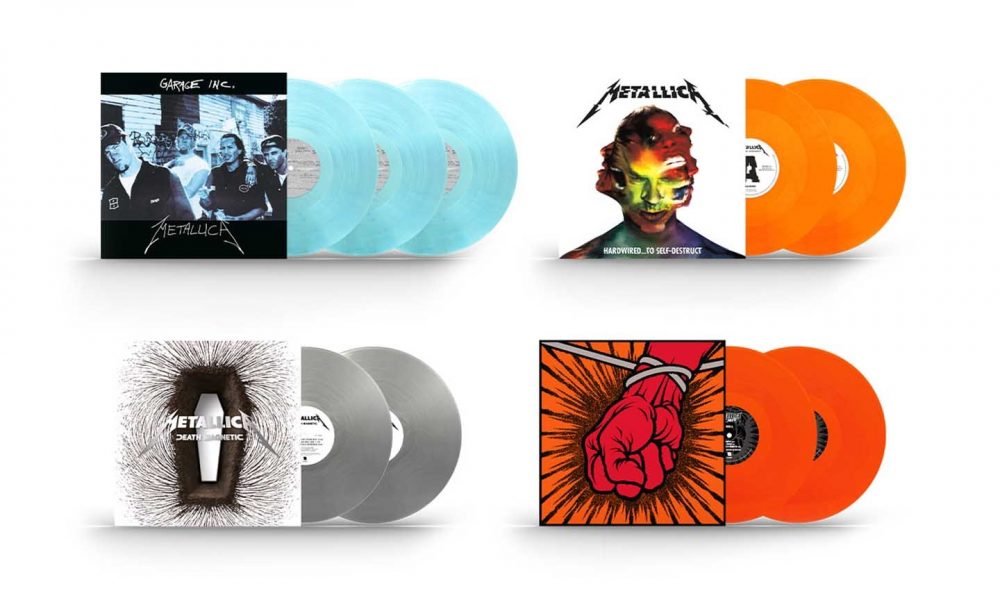 Metallica Colored Vinyl: Courtesy of UMR/Mercury