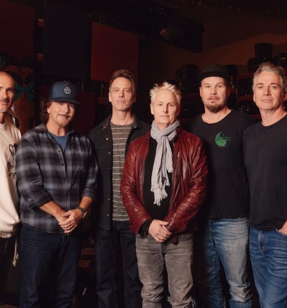 Pearl Jam and Zane Lowe - Photo: Courtesy of Republic Records