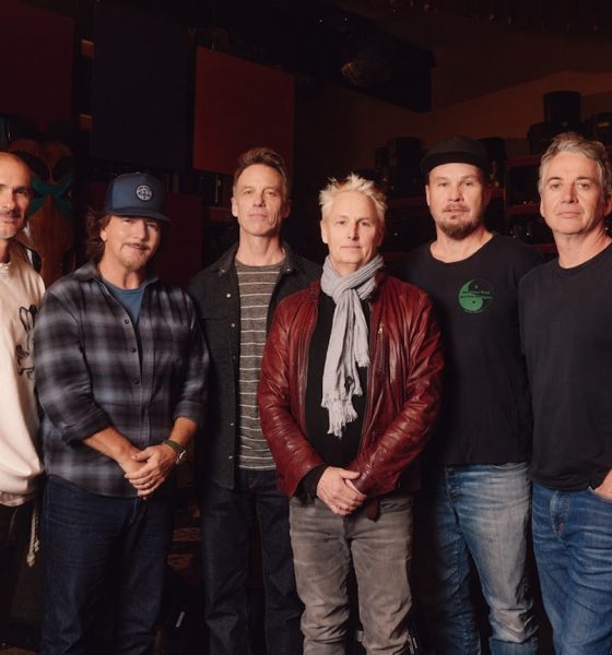 Pearl Jam and Zane Lowe - Photo: Courtesy of Republic Records