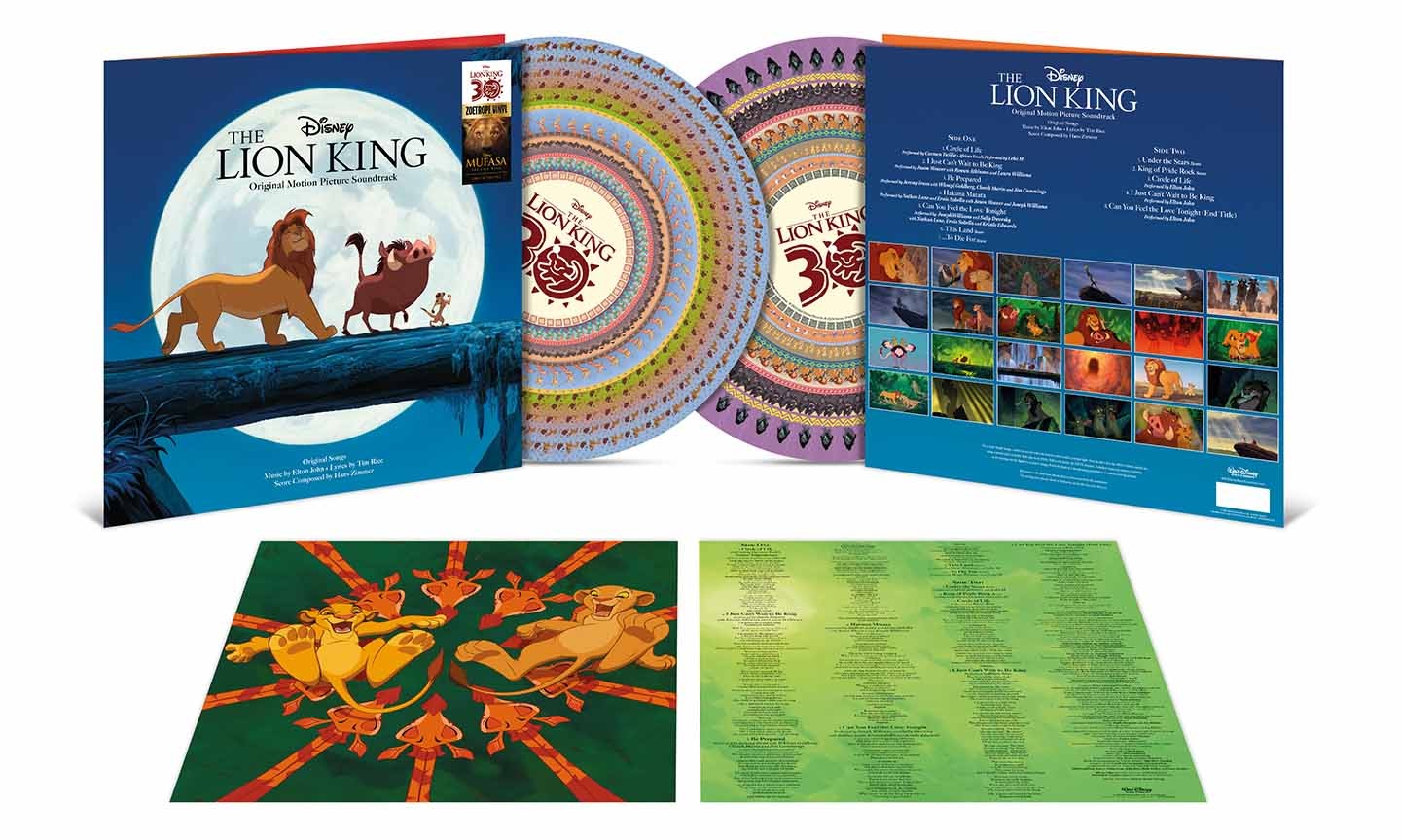 Lion King Soundtrack To Release On Zoetrope Vinyl UDiscover Lion King Soundtrack To Release On Zoetrope Vinyl UDiscover